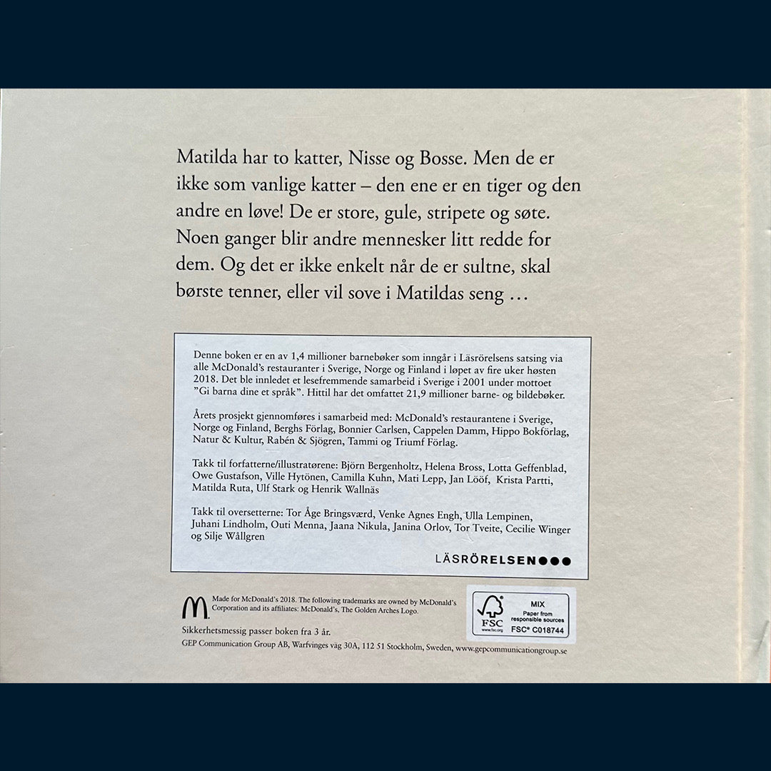 Lööf, Jan: Matildas katter