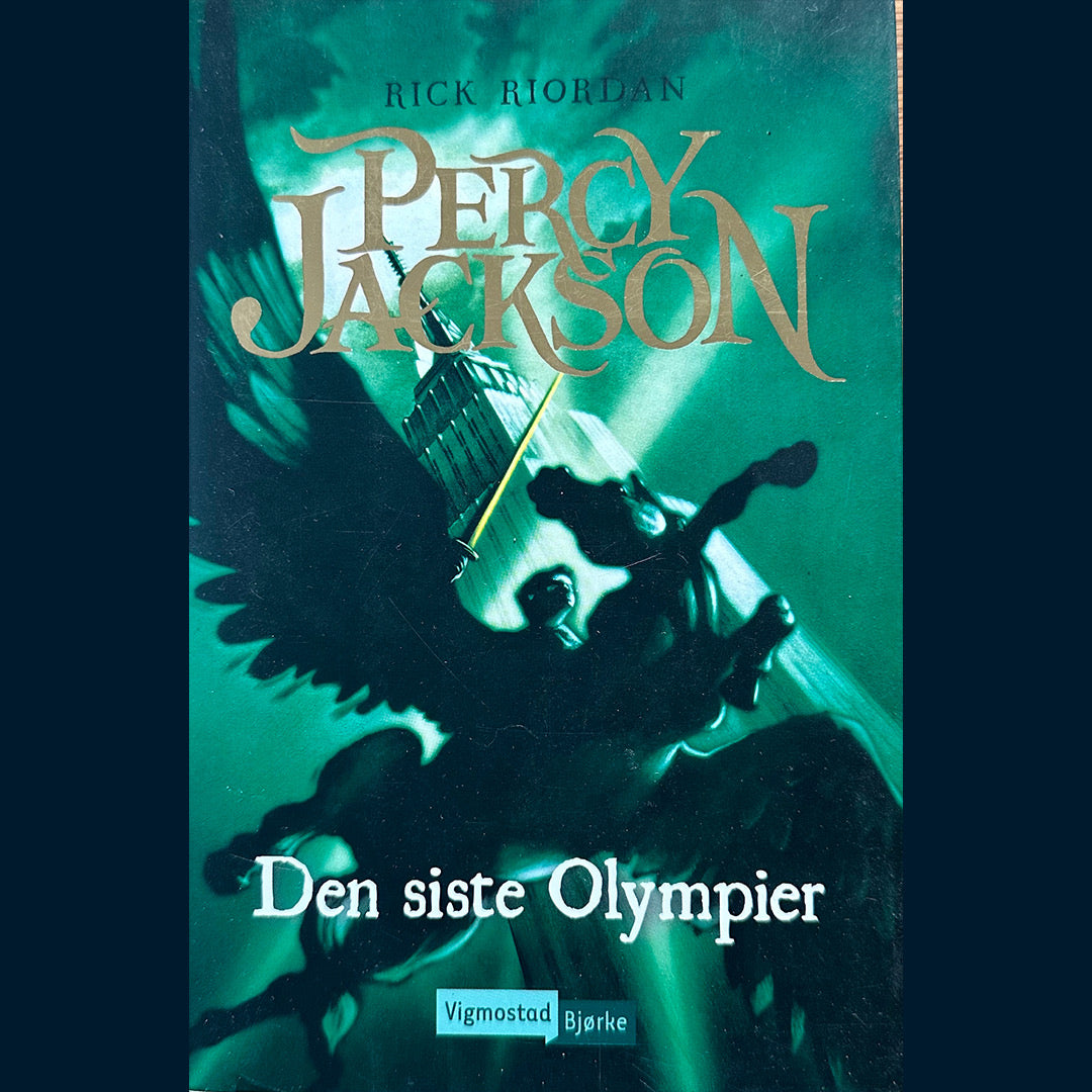 Riordan, Rick: Percy Jackson - Den siste Olympier (nr 5)