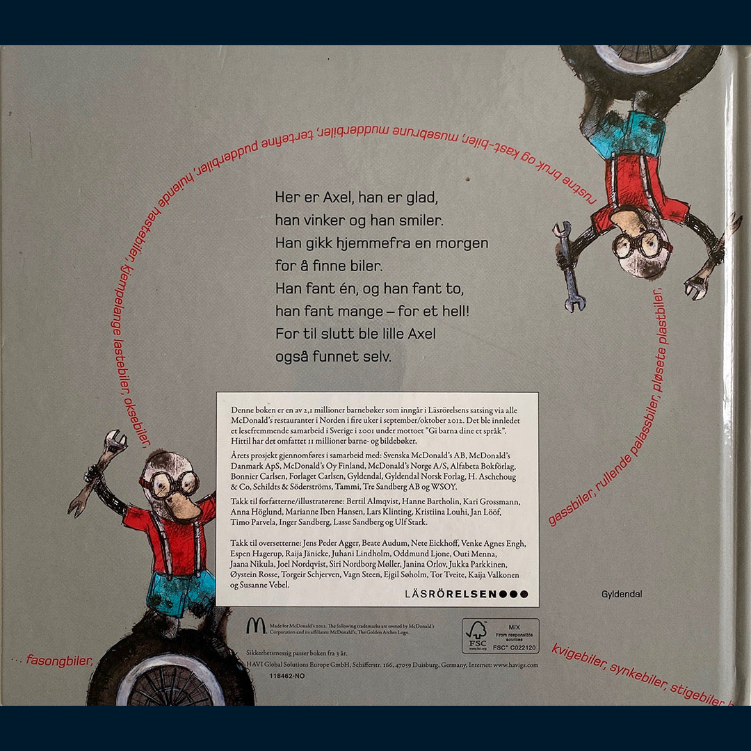 Hansen, Marianne Iben: Axel elsker biler