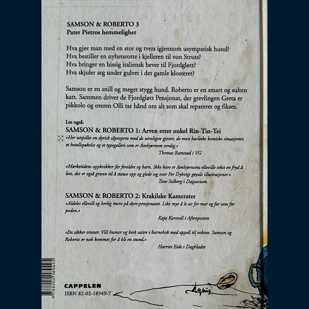 Ambjørnsen, Ingvar: Samson & Roberto (3) Pater Pietros hemmelighet