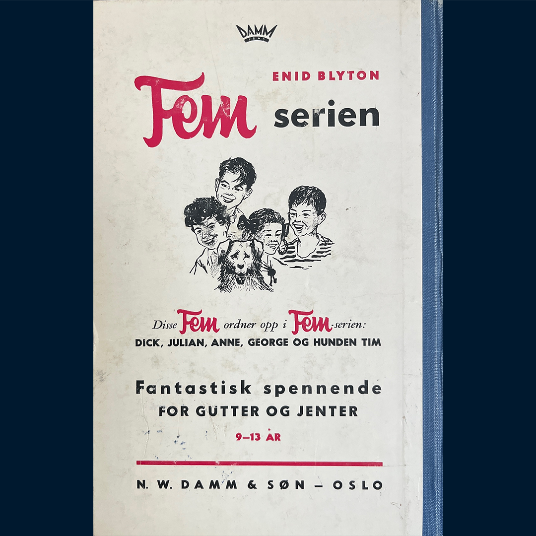 Blyton, Enid: (12) Fem reiser til sjøen (1972)