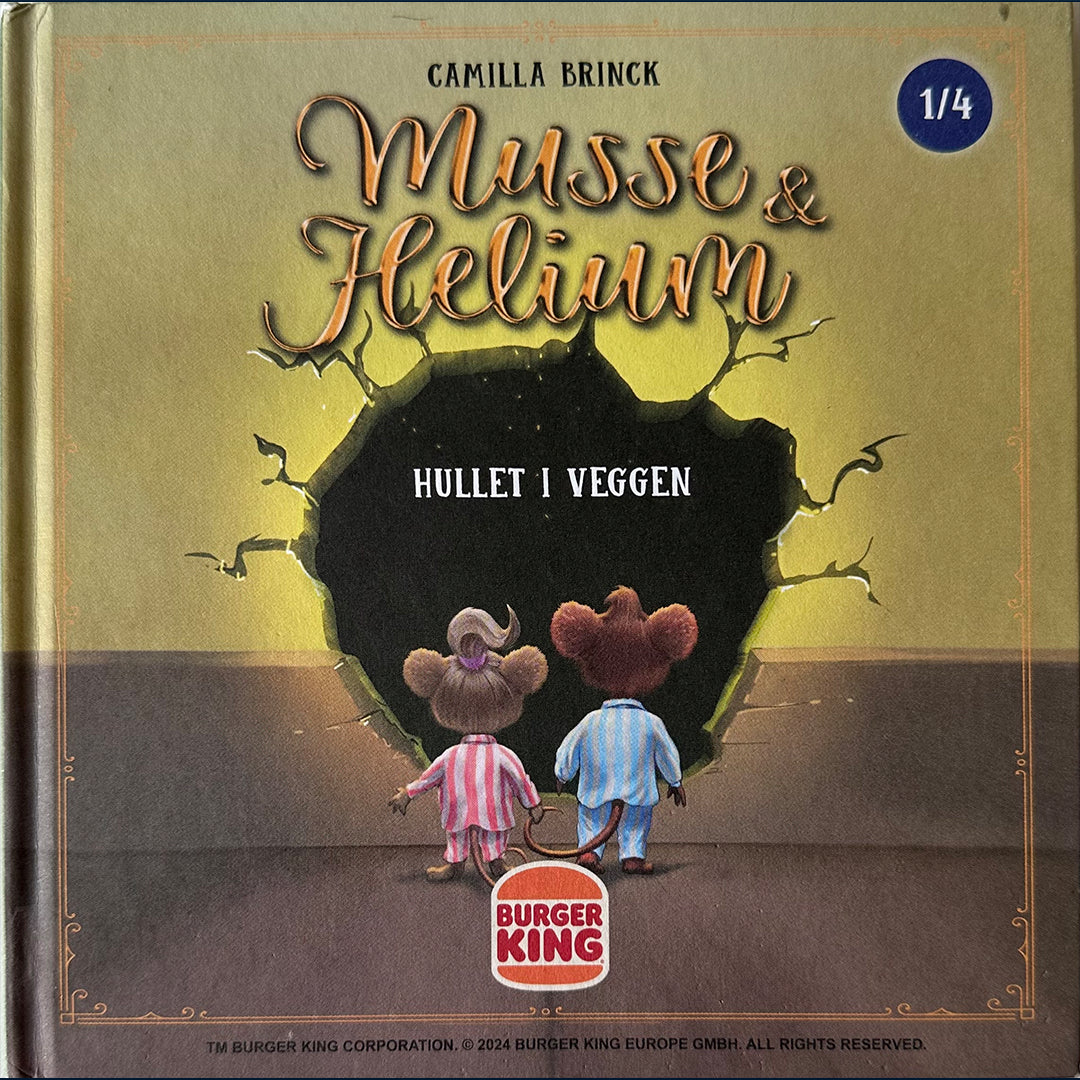Brinck, Camilla: Musse og Helium (1/4) - Hullet i veggen