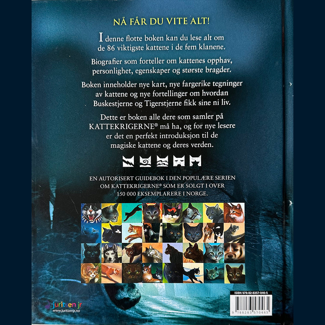 Hunter, Erin: Kattekrigerne - Alt om kattene - 86 Biografier