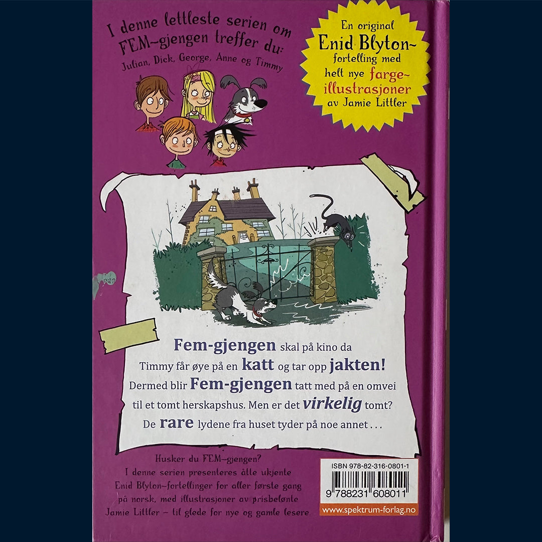 Blyton, Enid: Fem-gjengen - Da Timmy jagde katten