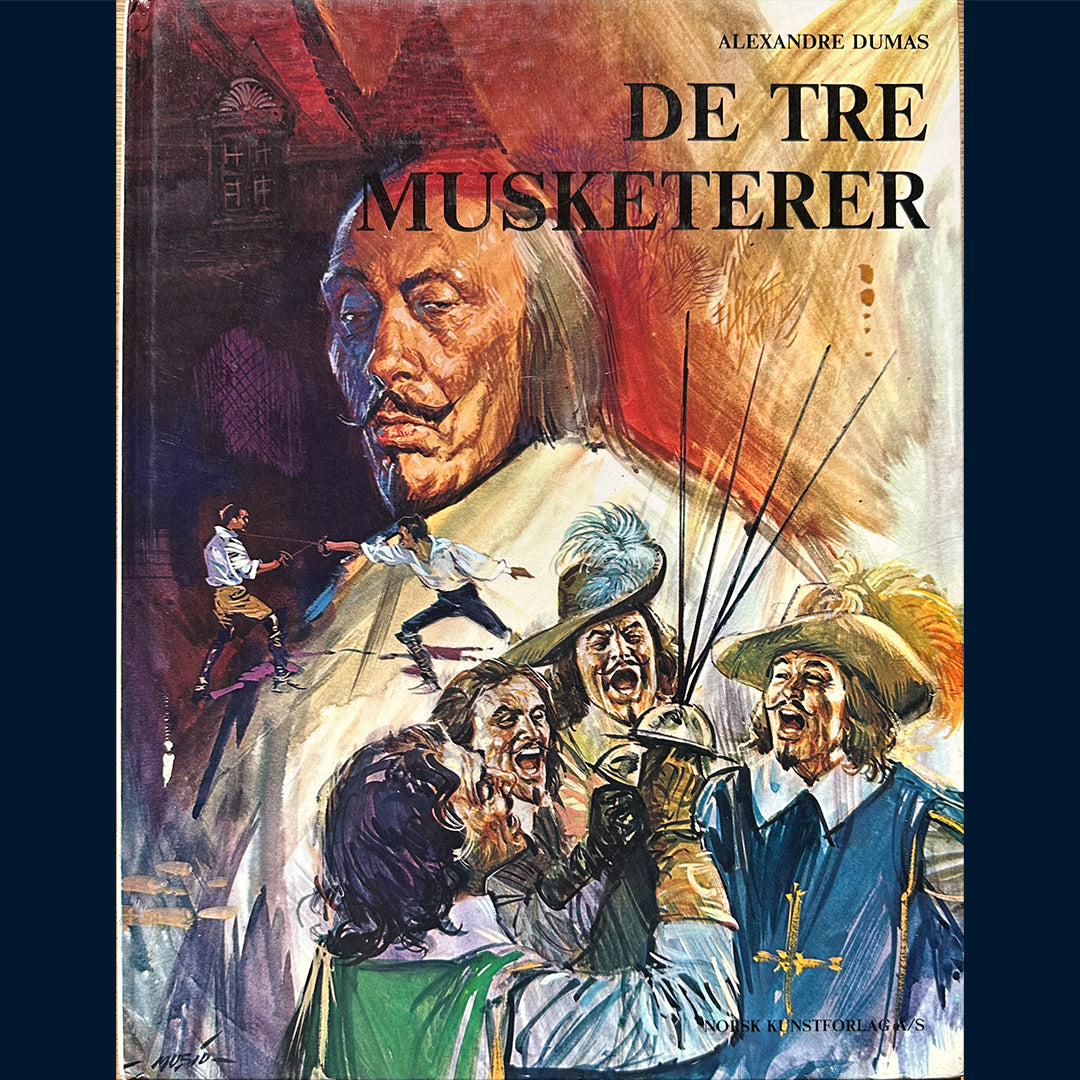 Dumas, Alexandre: De tre musketerer (Norsk kunstforlag)