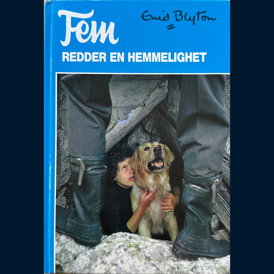 Blyton, Enid: (6) Fem redder en hemmelighet (1987)