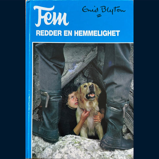Blyton, Enid: (6) Fem redder en hemmelighet (1987)