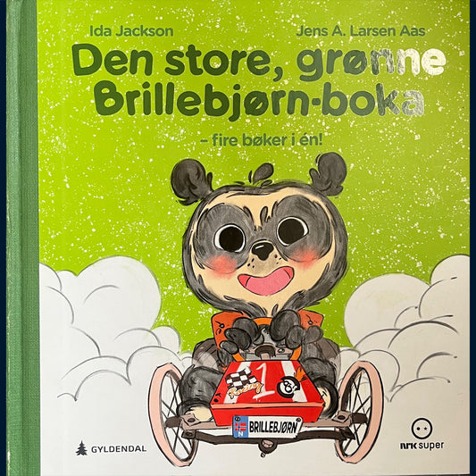 Jackson, Ida: Den store, grønne Brillebjørn-boka - fire bøker i èn!