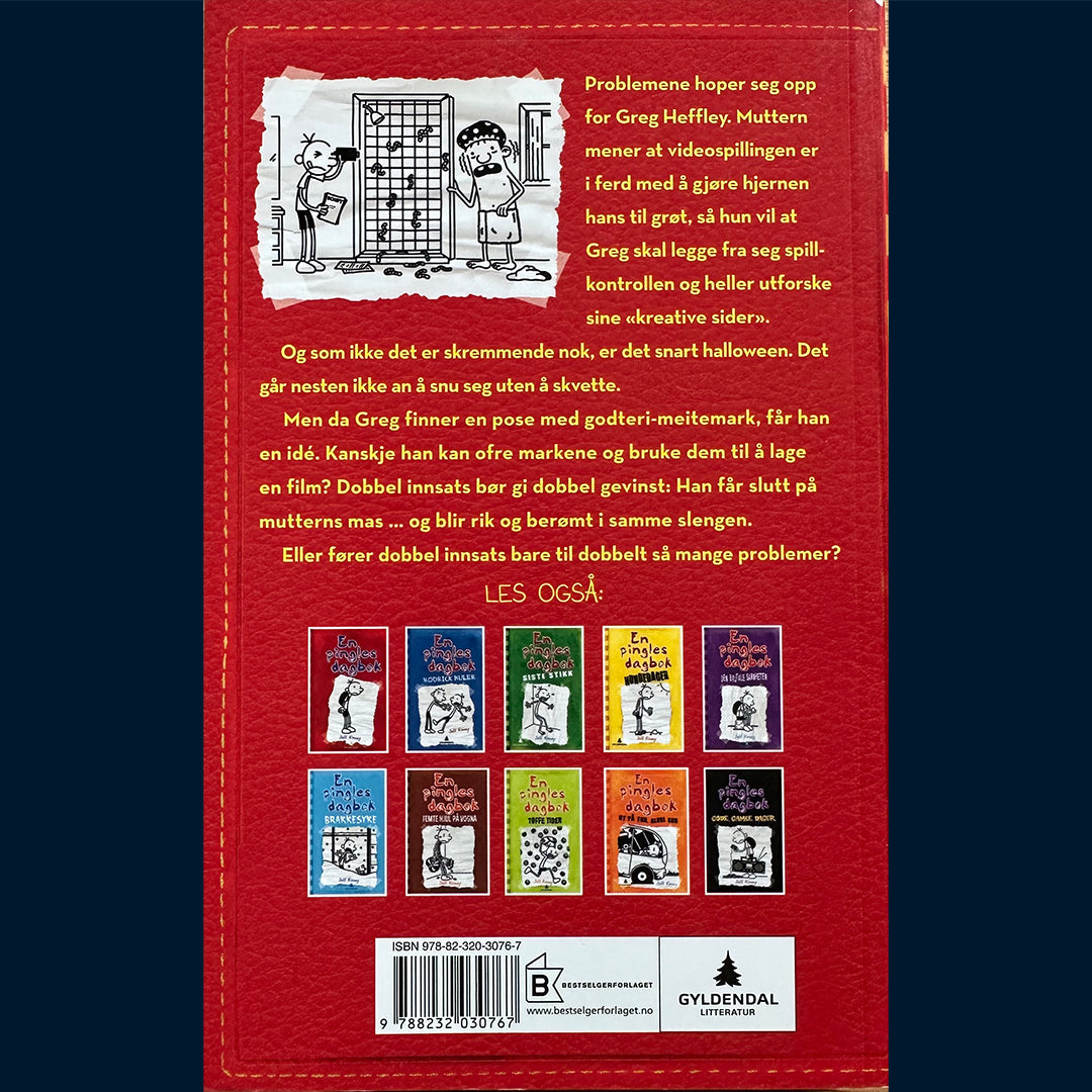 Kinney, Jeff: En pingles dagbok (11) Dobbel innsats (Pocket)