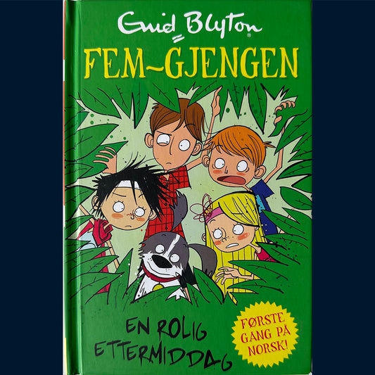 Blyton, Enid: Fem-gjengen - En rolig ettermiddag
