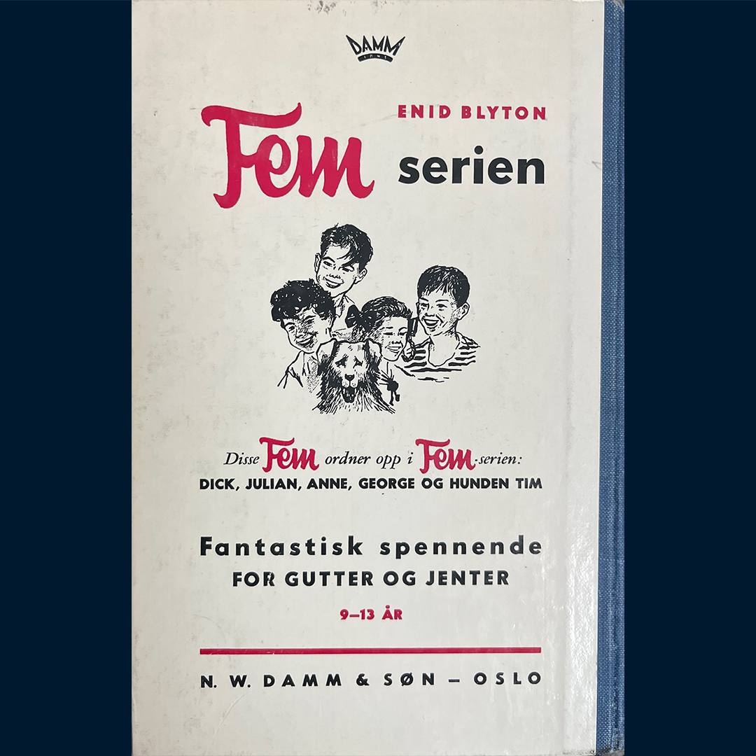 Blyton, Enid: (4) Fem på smuglerjakt (1972)