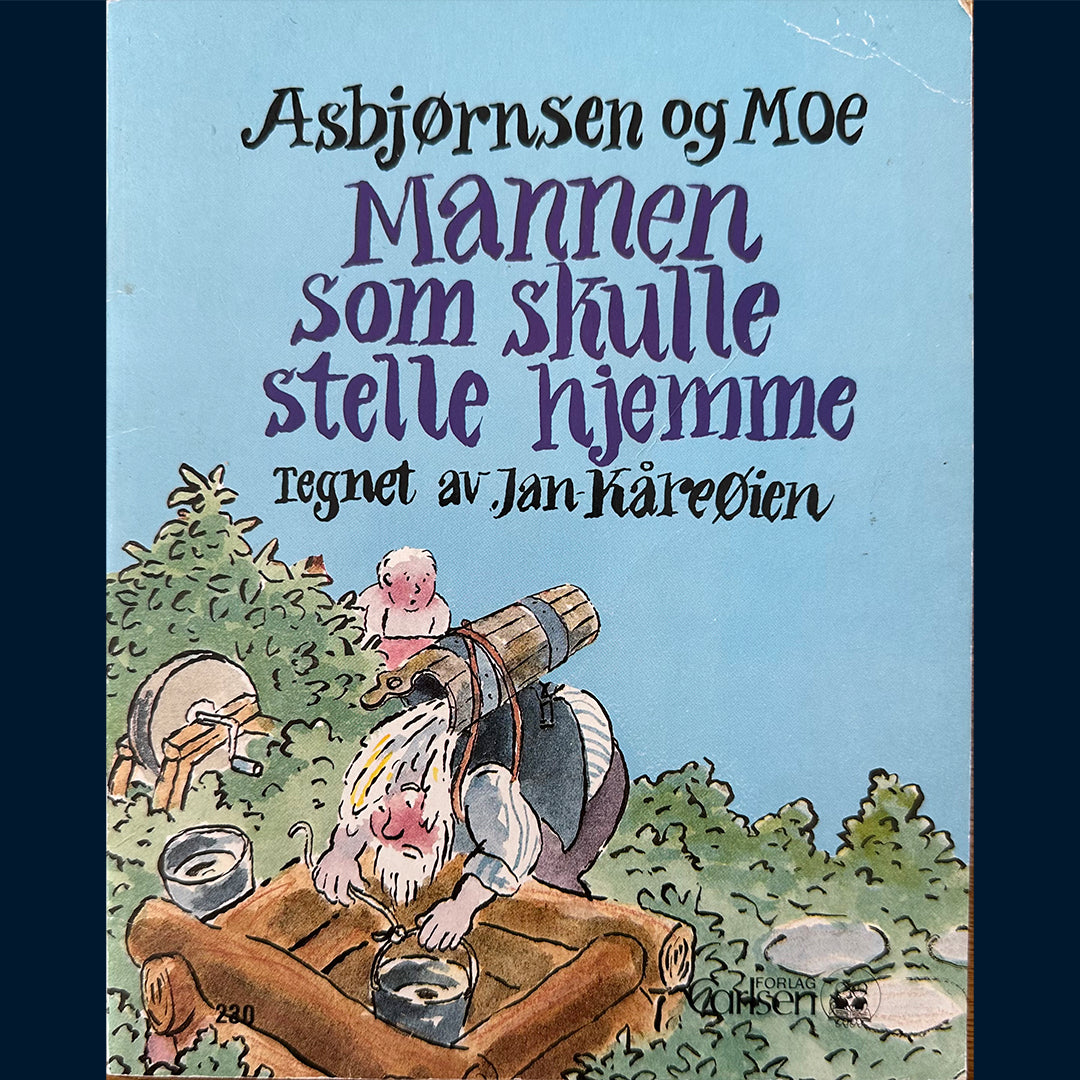 Asbjørnsen og Moe: Mannen som skulle stelle hjemme (Hefte)
