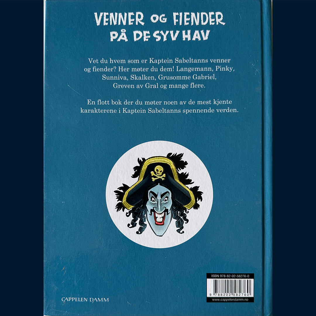Formoe, Terje: Kaptein Sabeltann - Venner og fiender på de syv hav