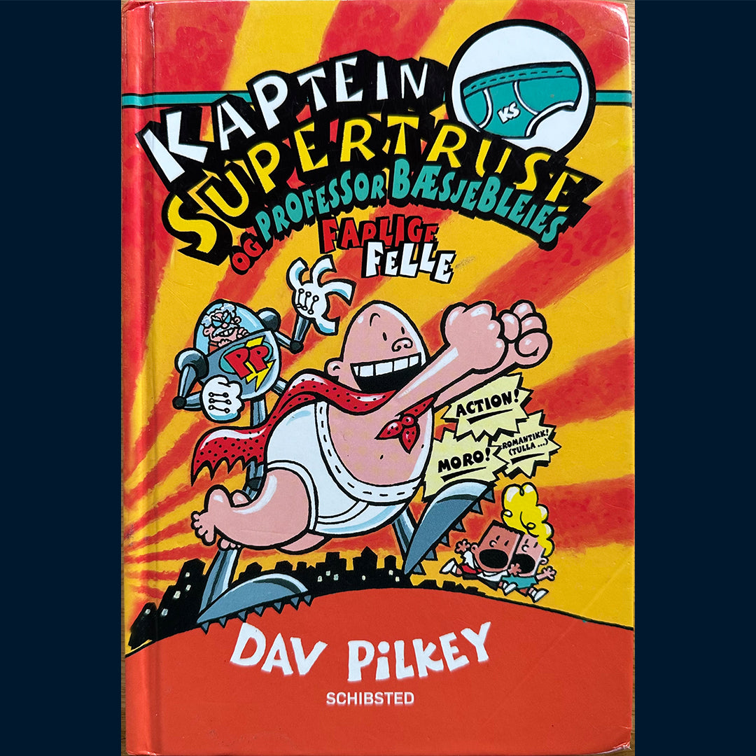 Pilkey Dav: Kaptein Supertruse (4) og professor bæsjebleies farlige felle