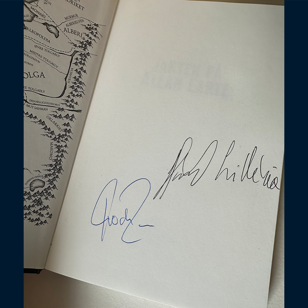 Lilleheie, Håvard og Larsen, Frode Eie: Leos magiske reise (1) Jakten på Allan Carte (Signert)