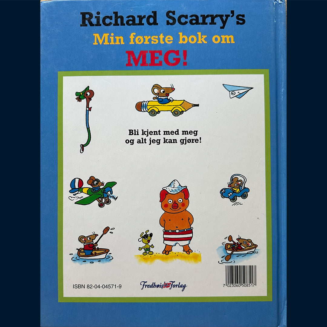 Scarry, Richard: Min første bok om meg!