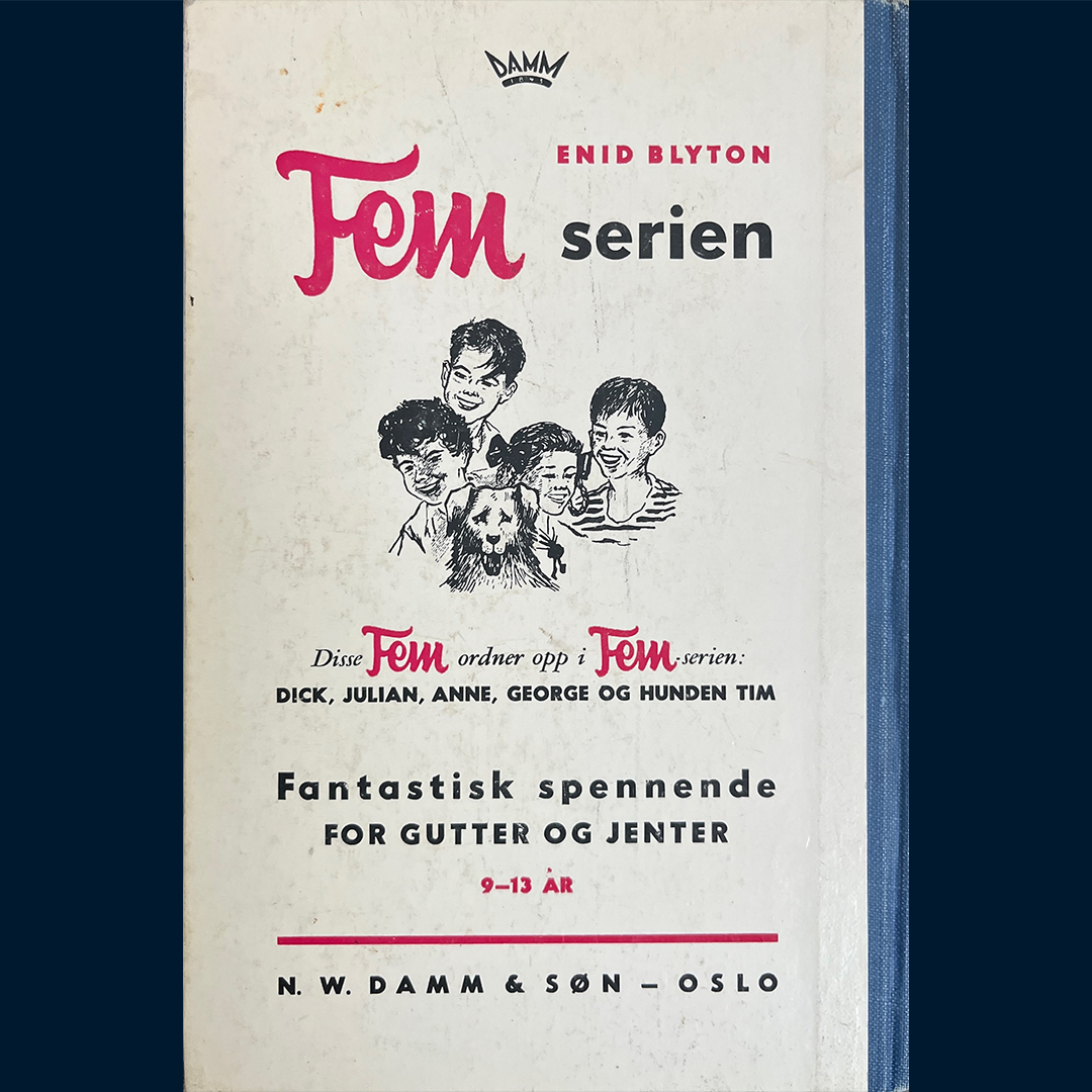 Blyton, Enid: (9) Fem går i fellen (1968)