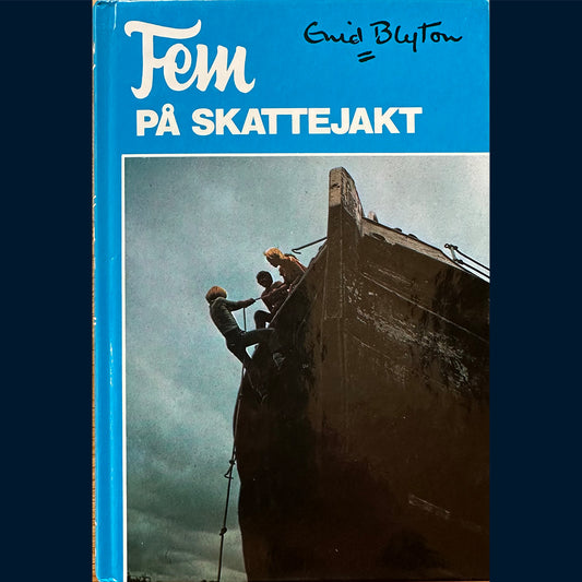 Blyton, Enid: (1) Fem på skattejakt (1989)