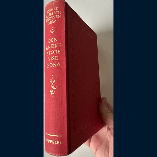 Egner, Thorbjørn: Den andre store viseboka (Eldre utgave)