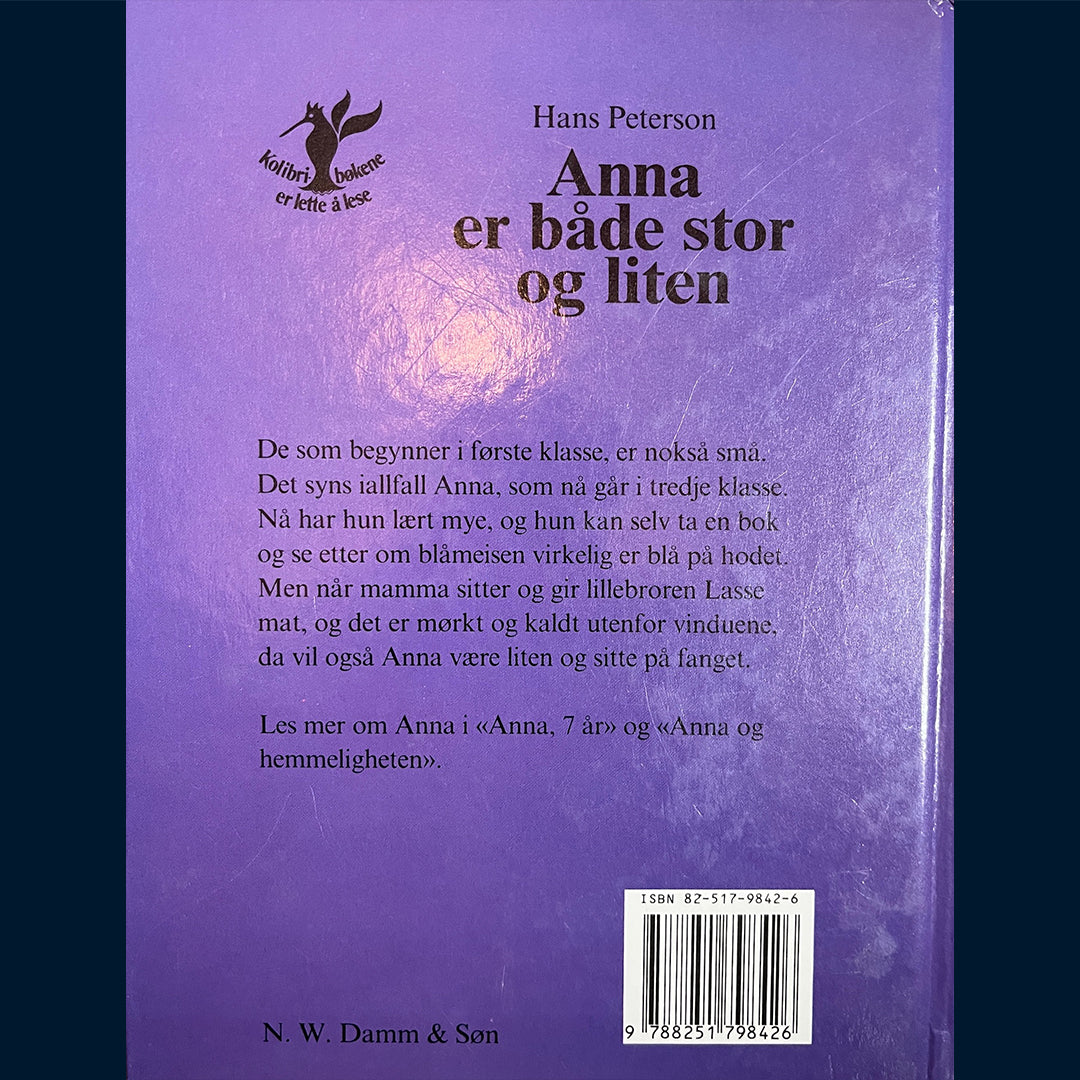 Peterson, Hans: Anna er både stor og liten