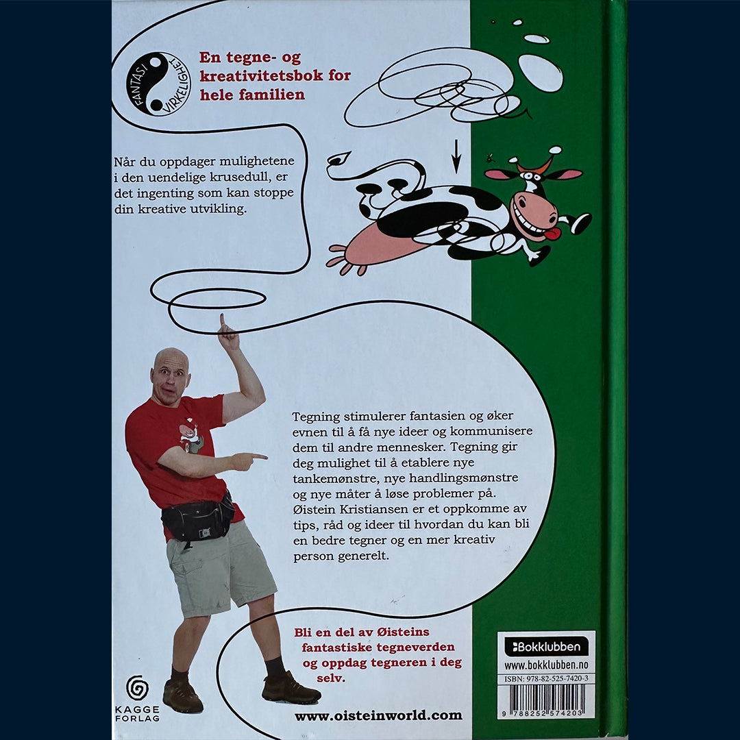 Kristiansen, Øistein: Livets kruseduller - En tegne- og kreativitetsbok for hele familien
