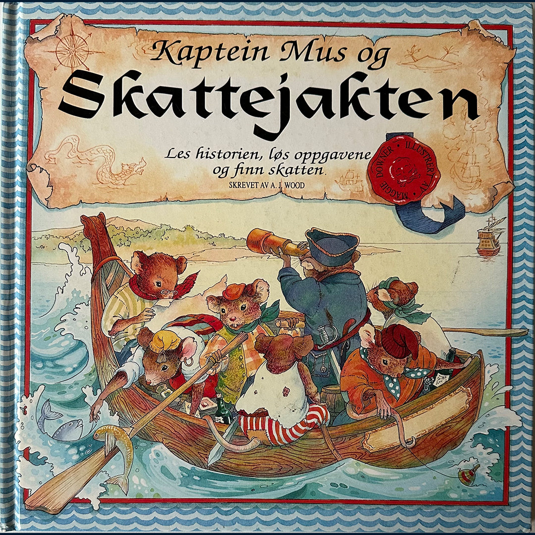 Wood, A. J.: Kaptein Mus og Skattejakten
