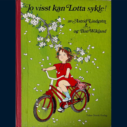 Lindgren, Astrid: Jo visst kan Lotta sykle! (1977)