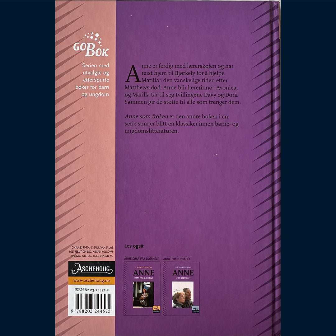 Montgomery, Lucy M: Anne som frøken