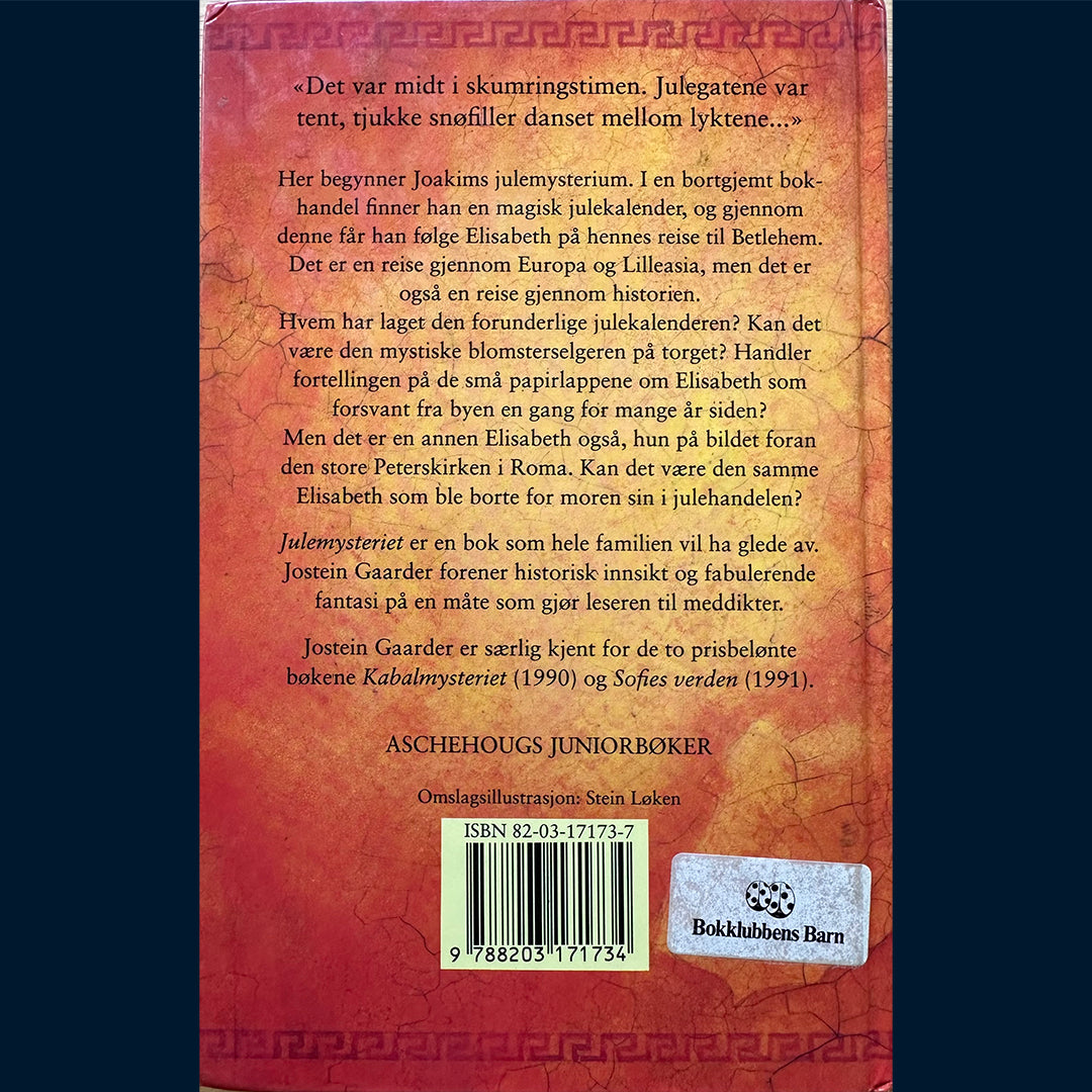 Gaarder, Jostein: Julemysteriet (1993)