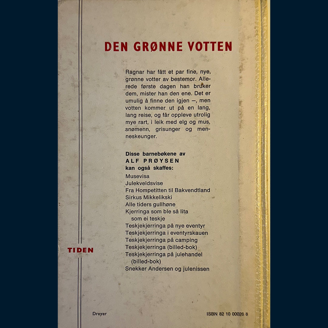 Prøysen, Alf: Den grønne votten (1971)
