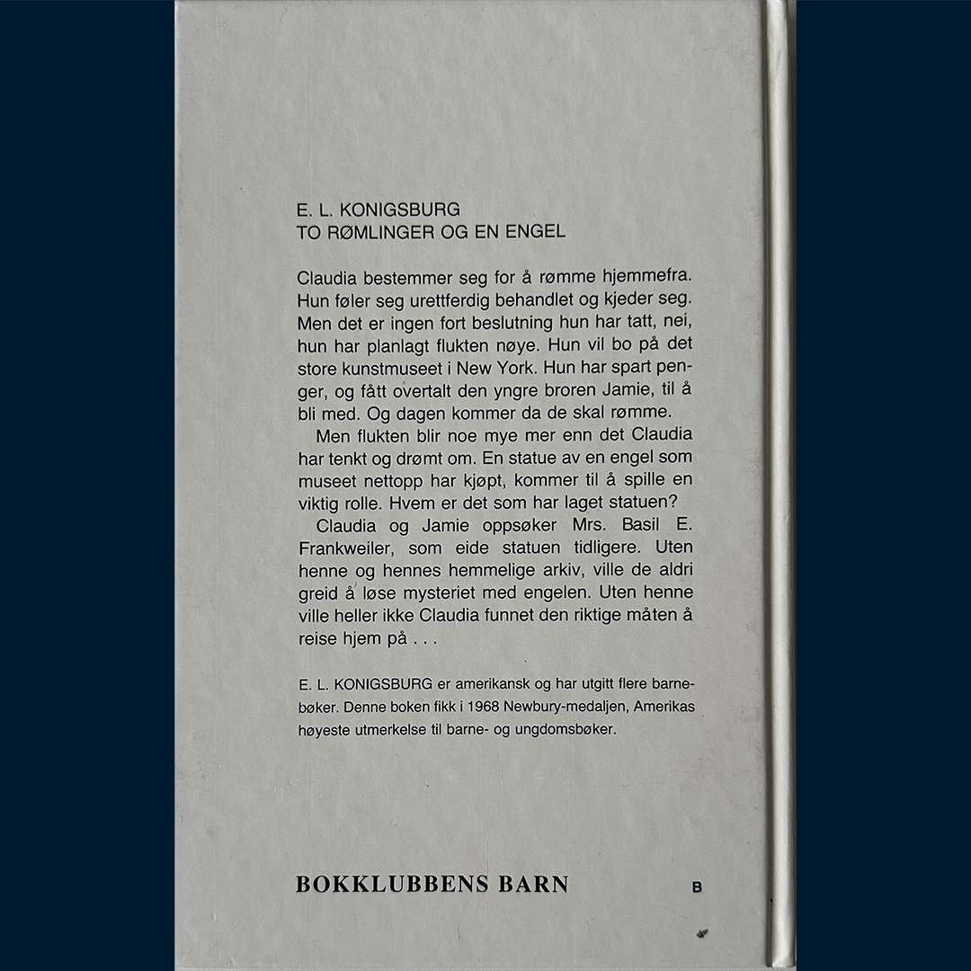 Konigsburg, E. L.: To rømlinger og en engel (1982)
