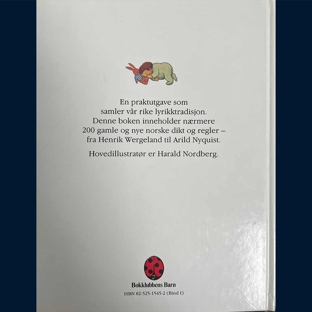 Opsahl, Turid og Seip, Ellen (red): Den store dikt- og regleboka I og II (2 bøker)