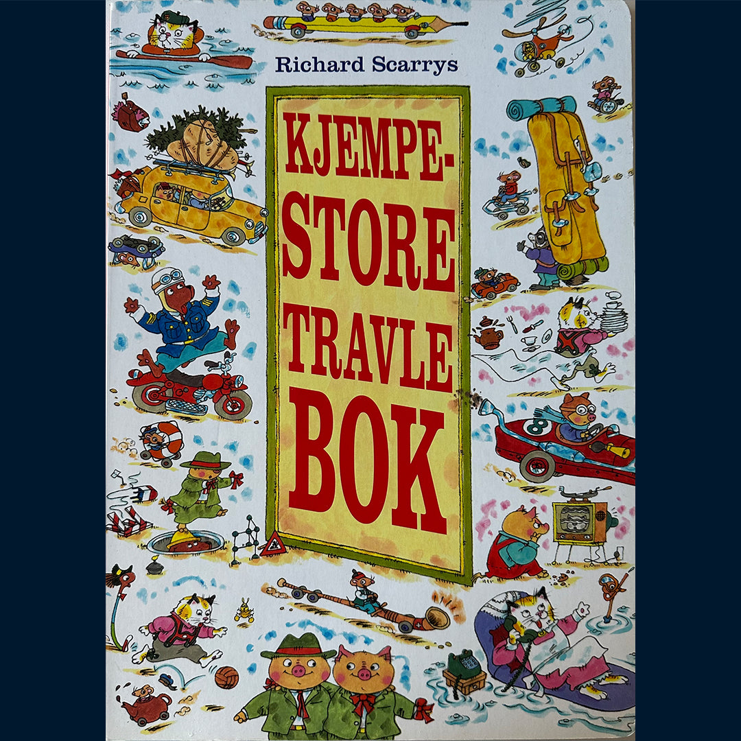 Scarry, Richard: Kjempestore travle bok