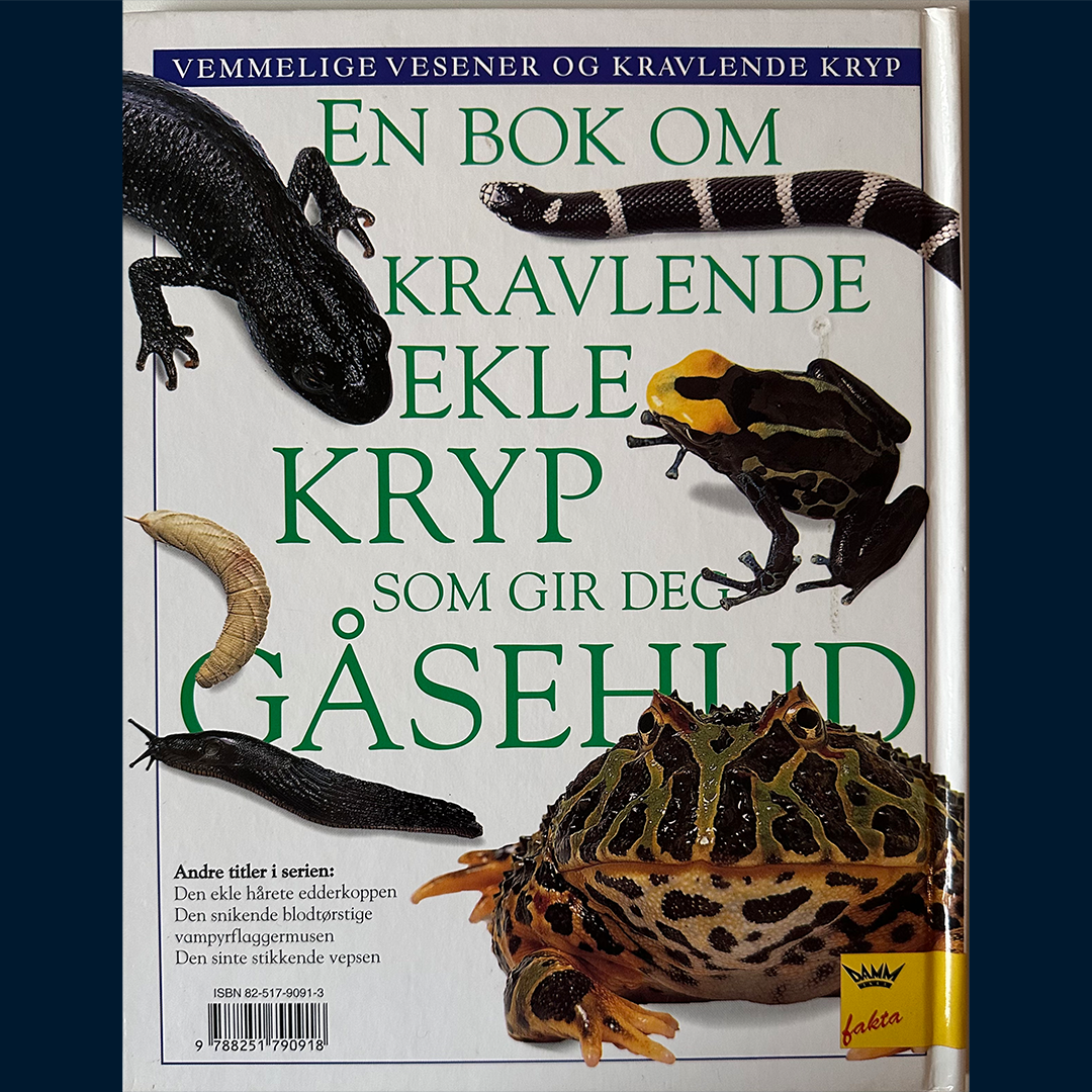 Damm Fakta: Vemmelige vesener og kravlende kryp - Den stygge glupske hornfrosken og andre ekle, sleipe kryp