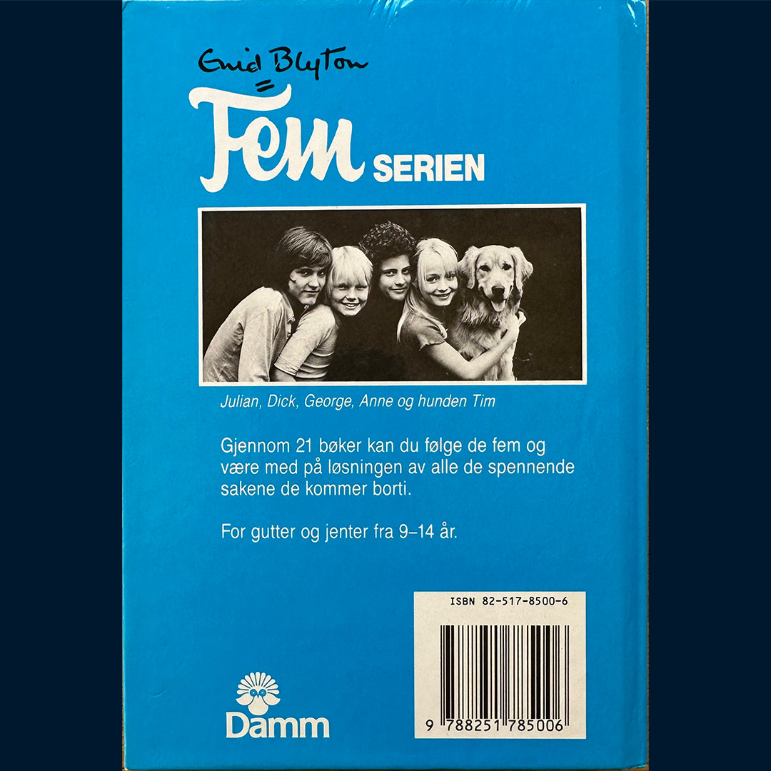 Blyton, Enid: (1) Fem på skattejakt (1989)