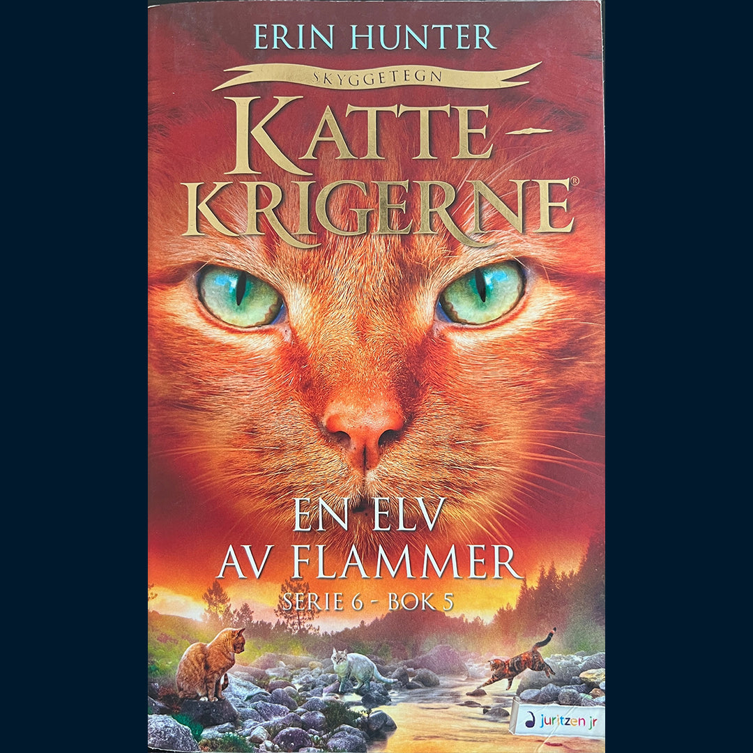 Hunter, Erin: Kattekrigerne - En elv av flammer ( Serie 6 - bok 5)