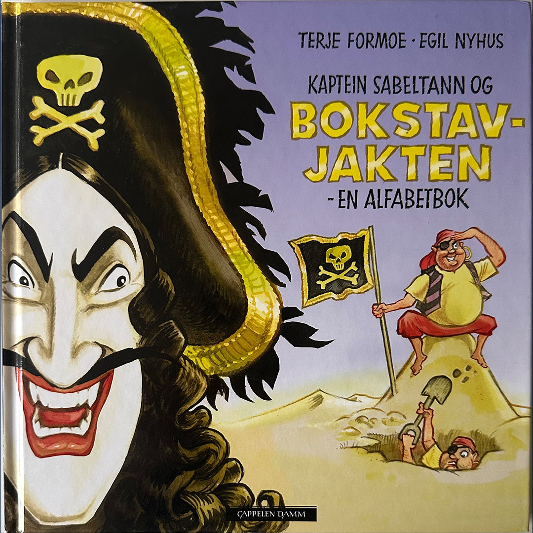 Formoe, Terje: Kaptein Sabeltann og Bokstavjakten - En alfabetbok