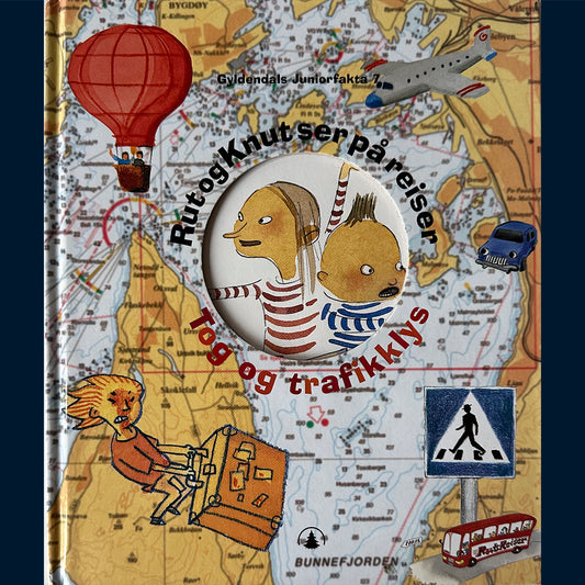 Gyldendals Juniorfakta 2: Rut og Knut ser på reiser - Tog og trafikklys