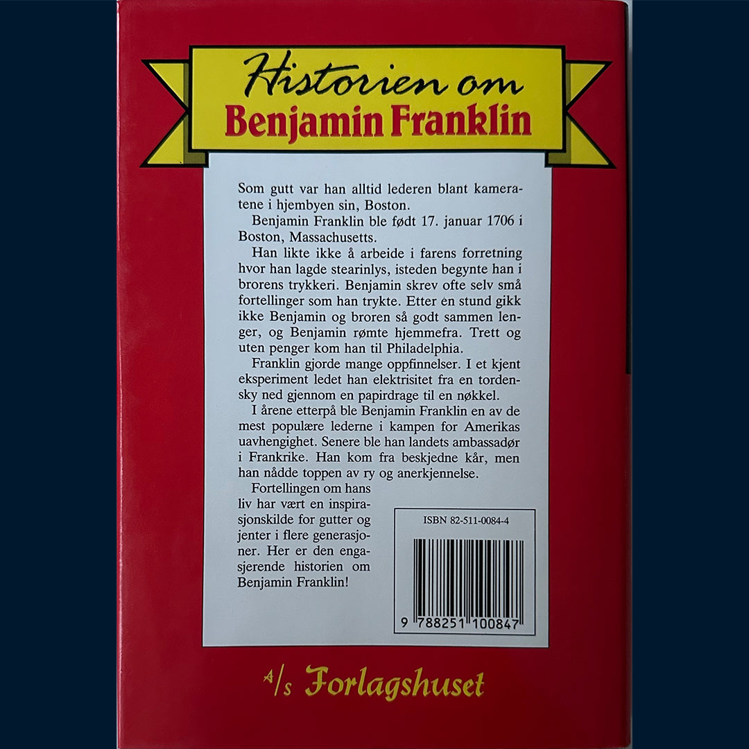 Meadowcroft, Enid La Monte: Historien om Benjamin Franklin (1965)