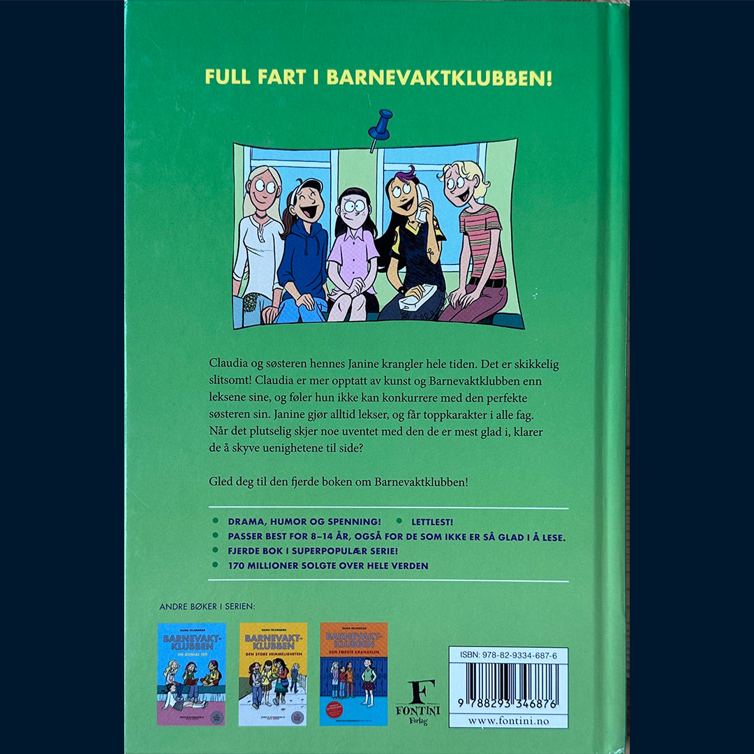 Martin, Ann & Telgemeier, Raina: Barnevaktklubben (4) Storesøstre
