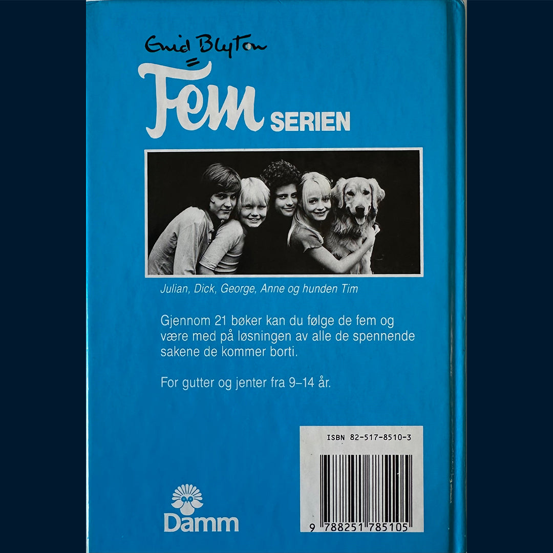 Blyton, Enid: (10) Fem på vandring (1989)