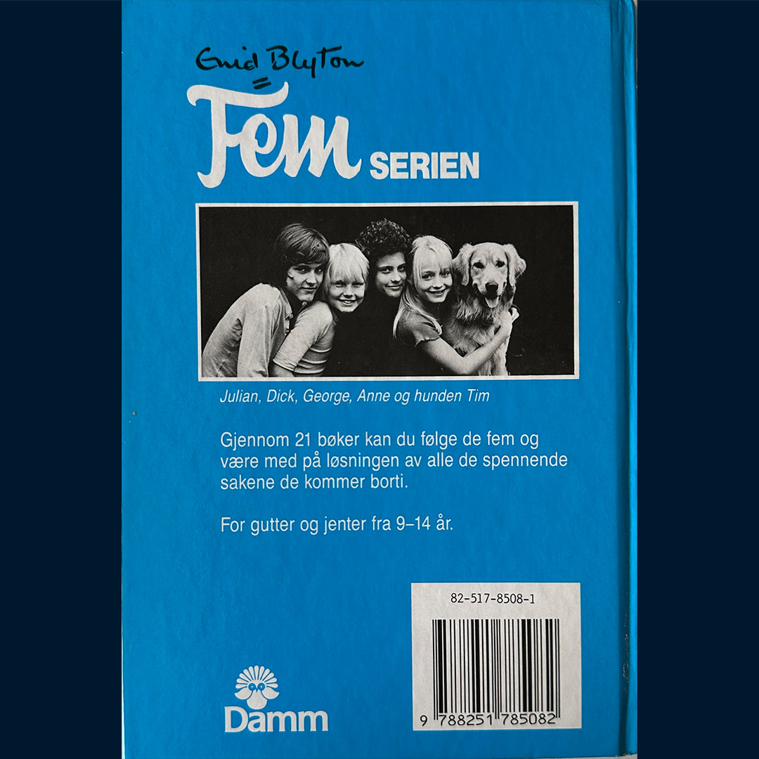 Blyton, Enid: (9) Fem går i fellen (1989)