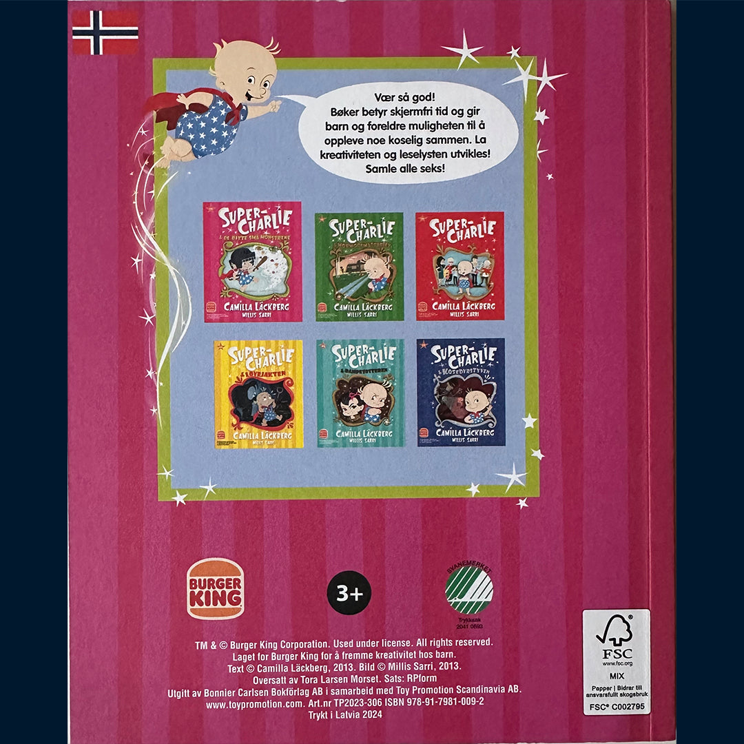 Läckberg, Camilla: Super-Charlie & de bitte små monstrene (5/6)