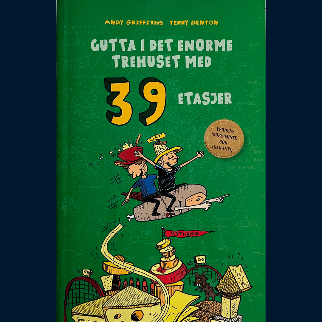 Griffiths, Andy: (3) Gutta i det enorme trehuset med 39 etasjer (Pocket)