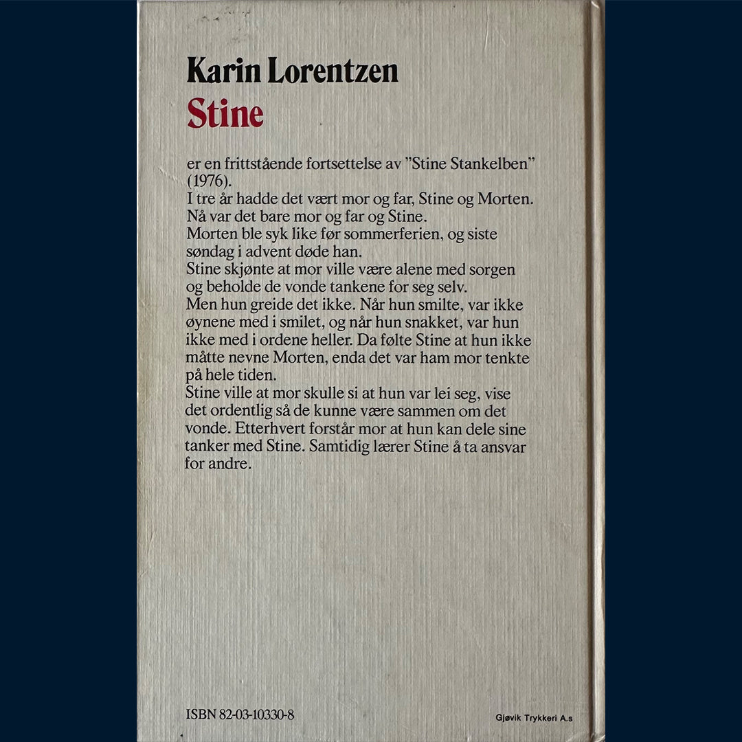 Lorentzen, Karin: Stine