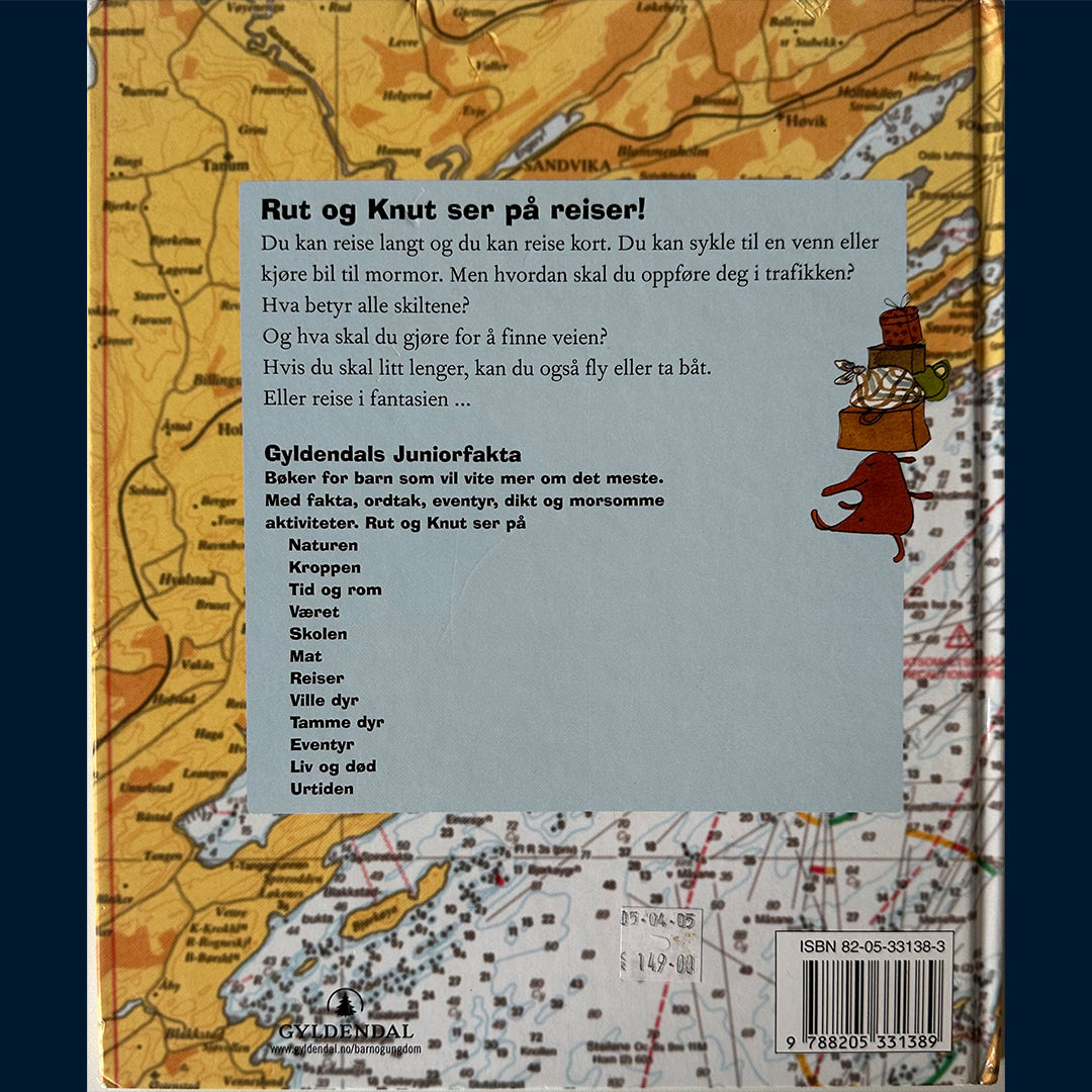 Gyldendals Juniorfakta 2: Rut og Knut ser på reiser - Tog og trafikklys