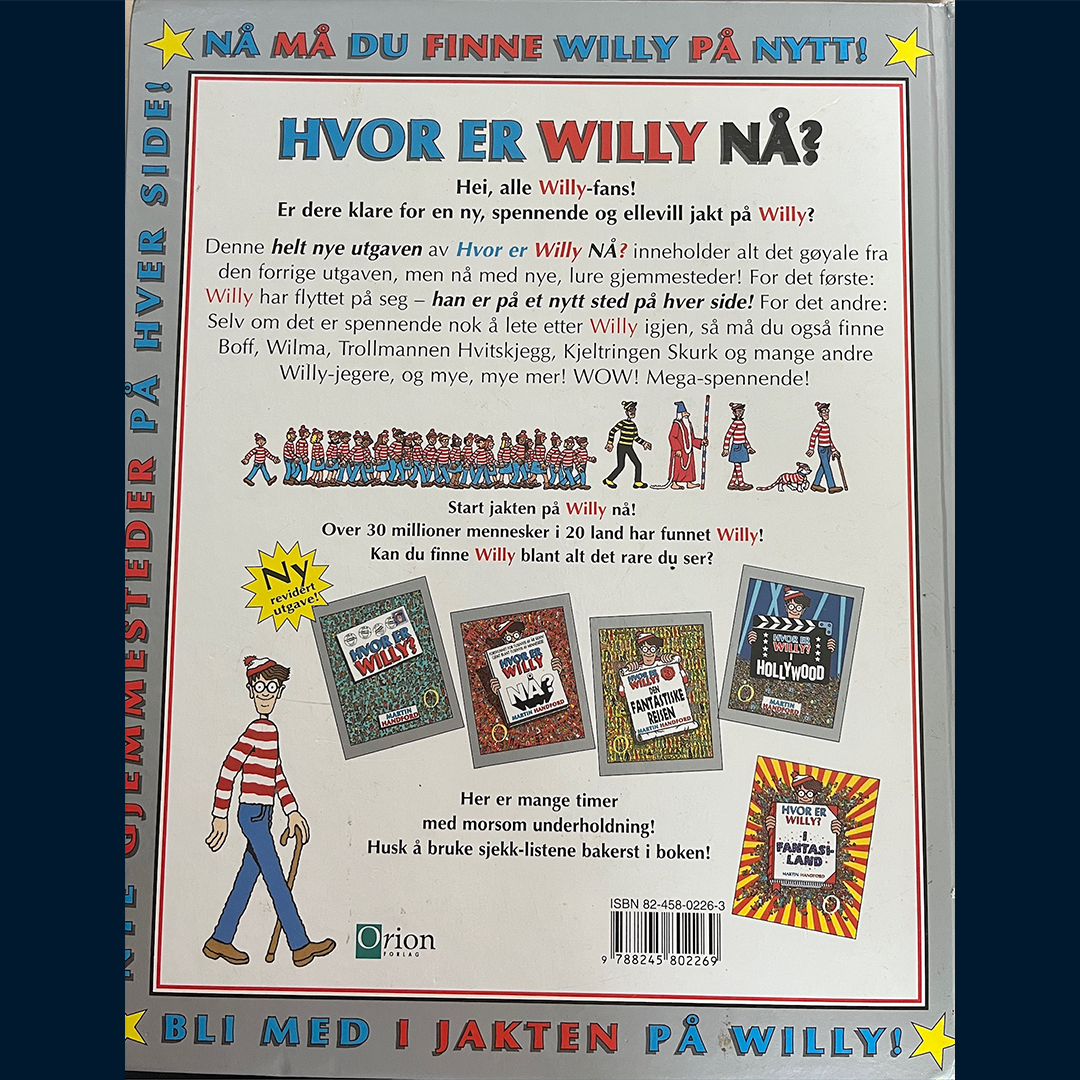 Handford, Martin: Hvor er Willy nå?