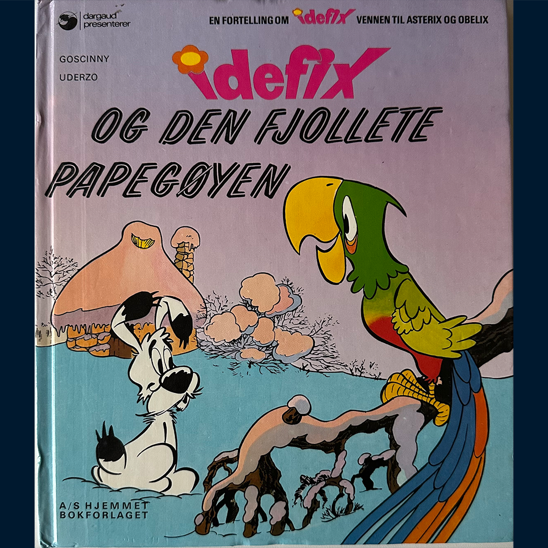 Goscinny, René: Idefix og den fjollete papegøyen (1975)