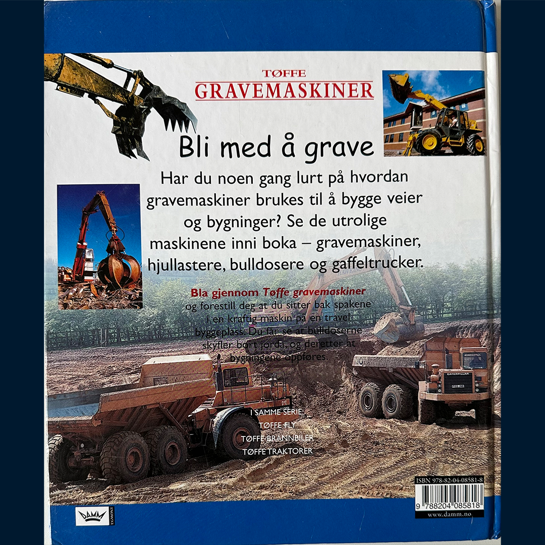 Damm: Tøffe gravemaskiner