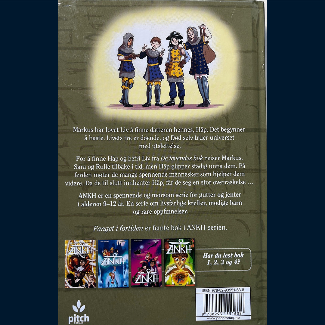 Steinholm, Monika: Ankh - Fanget i fortiden (5)
